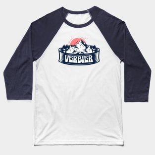 Verbier Valais Switzerland Baseball T-Shirt